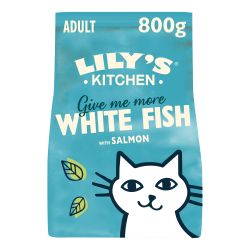 Lily's Kitchen Adult Cat Fisherman's Feast White Fish With Salmon