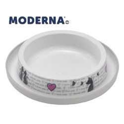 Moderna Trendy Dinner Cats in Love 210ml White