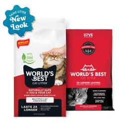 World's Best Cat Litter Multiple Cat Unscented 6.8kg