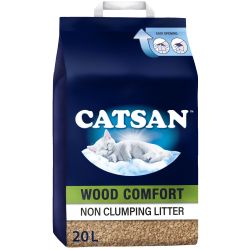 CATSAN Wood Comfort Non Clumping Cat Litter