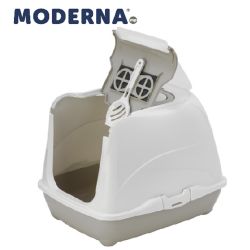 Hooded Cat Loo Warm Grey