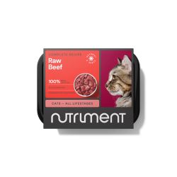Nutriment Adult Cat Raw Beef Dinner