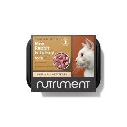 Nutriment Adult Cat Raw Rabbit & Turkey Dinner