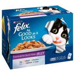 Felix As Good As It Looks Favourites Selection in Jelly 12pk