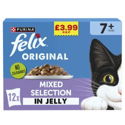 FELIX Original Senior Mixed Selection in Jelly 12pk PM£3.99