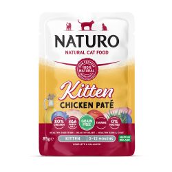 Naturo Kitten Chicken Pate 12pk
