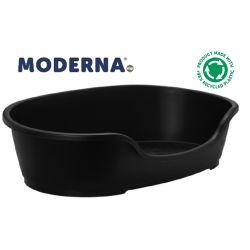 Moderna Plastic Dog Bed Black Giant