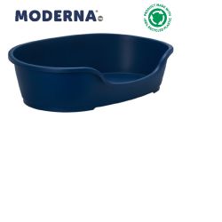 Moderna Plastic Dog Bed Blue Large