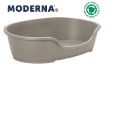 Moderna Plastic Dog Bed Warm Grey Extra Large