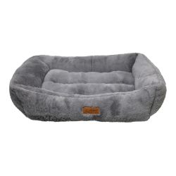 Dubex Brownie Rectangle Grey Dog Bed