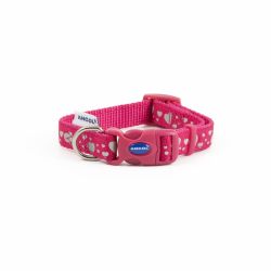 Ancol Fashion Collar Pink Hearts