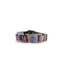 Ancol Made From Candystripe Collar Navy