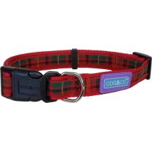 Hemm & Boo Tartan Collar Red Small