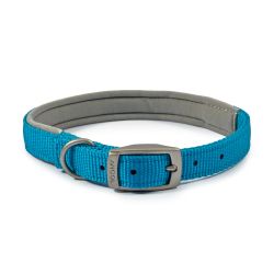 Ancol Padded Nylon Collar Blue