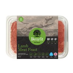 Benyfit Natural 80.10.10 Lamb Meat Feast Raw Dog Food