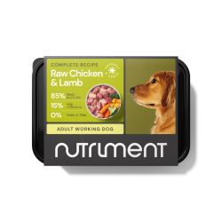 Nutriment Adult Dog Raw Chicken & Lamb Formula Frozen