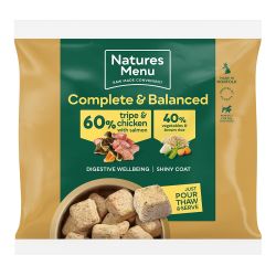 Natures Menu 60/40 Tripe & Chicken Nuggets Frozen