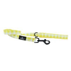 Ancol Lead Soho Yellow Check