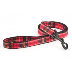 Ancol Lead Tartan Red