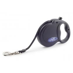 [86658] Ancol Viva Extend Lead Black
