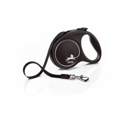 flexi  Black Design M Tape 5 m, black