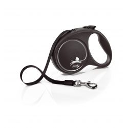 flexi Black Design L Tape 5 m, black