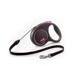 flexi Black Design M Cord 5m, pink