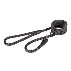 Ancol Rope Lead Black / Grey