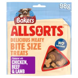 BAKERS Allsorts Bitesize Treats Chicken, Beef & Lamb