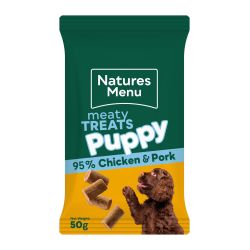 Natures Menu Meaty Treats Puppy Chicken & Pork