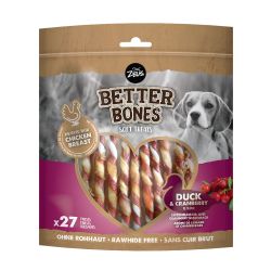 Zeus Better Bones Duck & Cranberry Wrap Twists