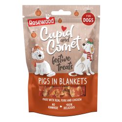 Christmas Rosewood Cupid & Comet Pigs In Blankets