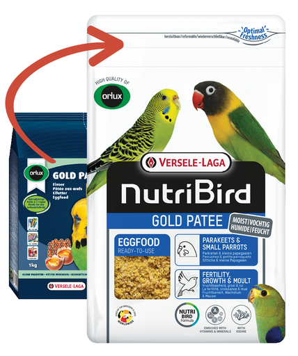 [VL135] Versele Laga Nutribird (Orlux) Gold Patee Parakeets & Parrots
