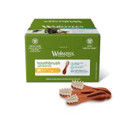 WHIMZEES Toothbrush Daily Dental Dog Chew (X75)
