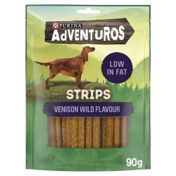 ADVENTUROS Strips Venison Wild Flavour Dog Treats