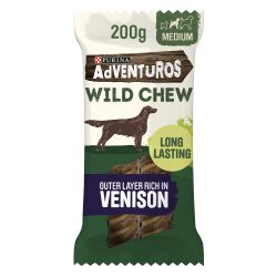 ADVENTUROS Wild Chew Venison Medium Dog Treats