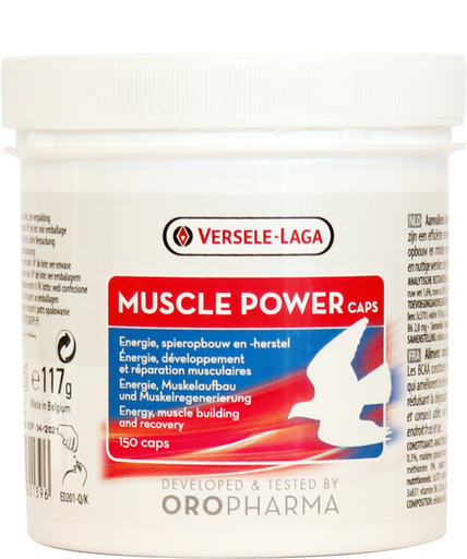 [VL1795] Versele Laga Oropharma Muscle Power Capsules X 150