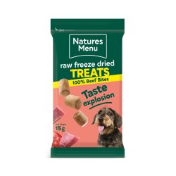 Natures Menu Raw Freeze Dried Bites Beef