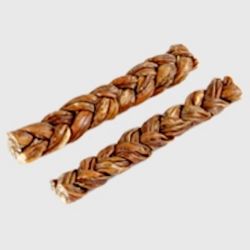 NAW Buffalo Braided Pizzle 6"