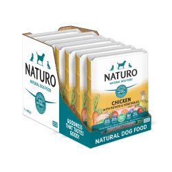 Naturo Adult Dog Grain Free Chicken with Potato and Vegetables 7pk