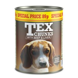 Tex Beef & Liver 89p