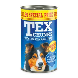 Tex Chunks Chicken & Tripe pm£1.99