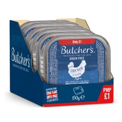 Butcher's Chicken & Liver Tray pm£1.00