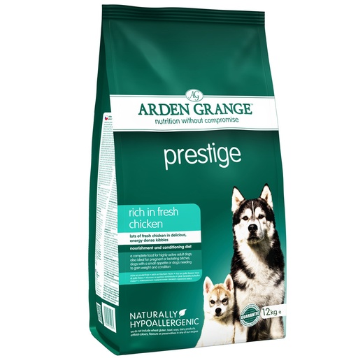 [ARG089 12kg] Arden Grange Prestige Rich In Fresh Chicken Adult Dog Food