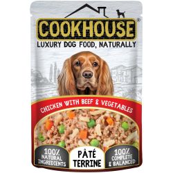 Cookhouse Dog Chicken With Beef & Veg Pate Terrine
