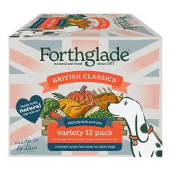 Forthglade British Classics Chicken, Lamb, Beef Variety 12pk