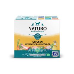 Naturo Adult Dog Grain Free Chicken & Potato with Vegetables 12pk