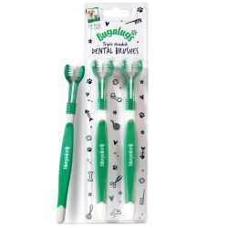 Bugalugs Triple Head Dental Toothbrush