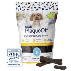 Plaqueoff Mini Bones Peanut Butter & Banana