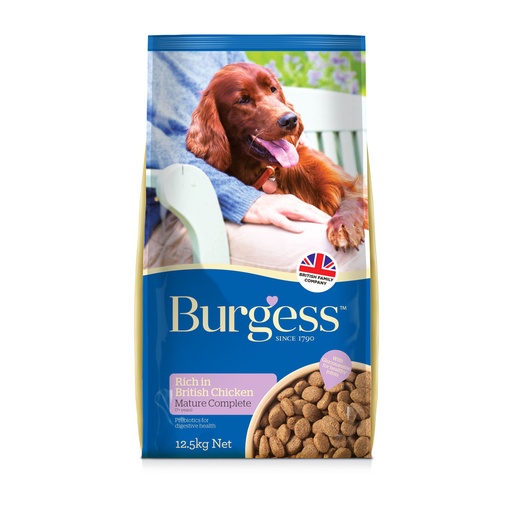 [BUR262] Burgess Mature Dog Rich In Chicken 7+ Year